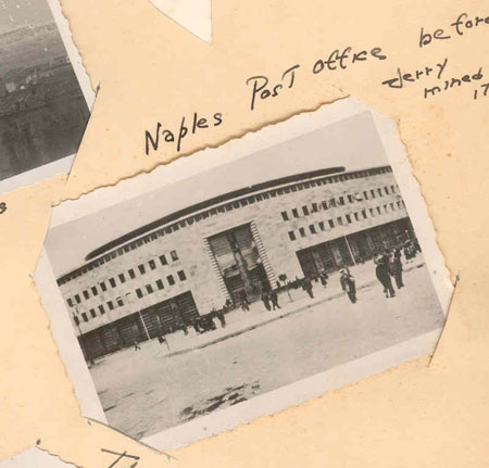Naples post office before Jerry mined it