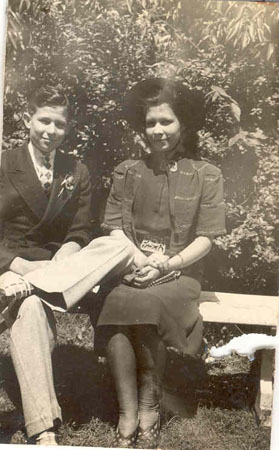 couple on bench